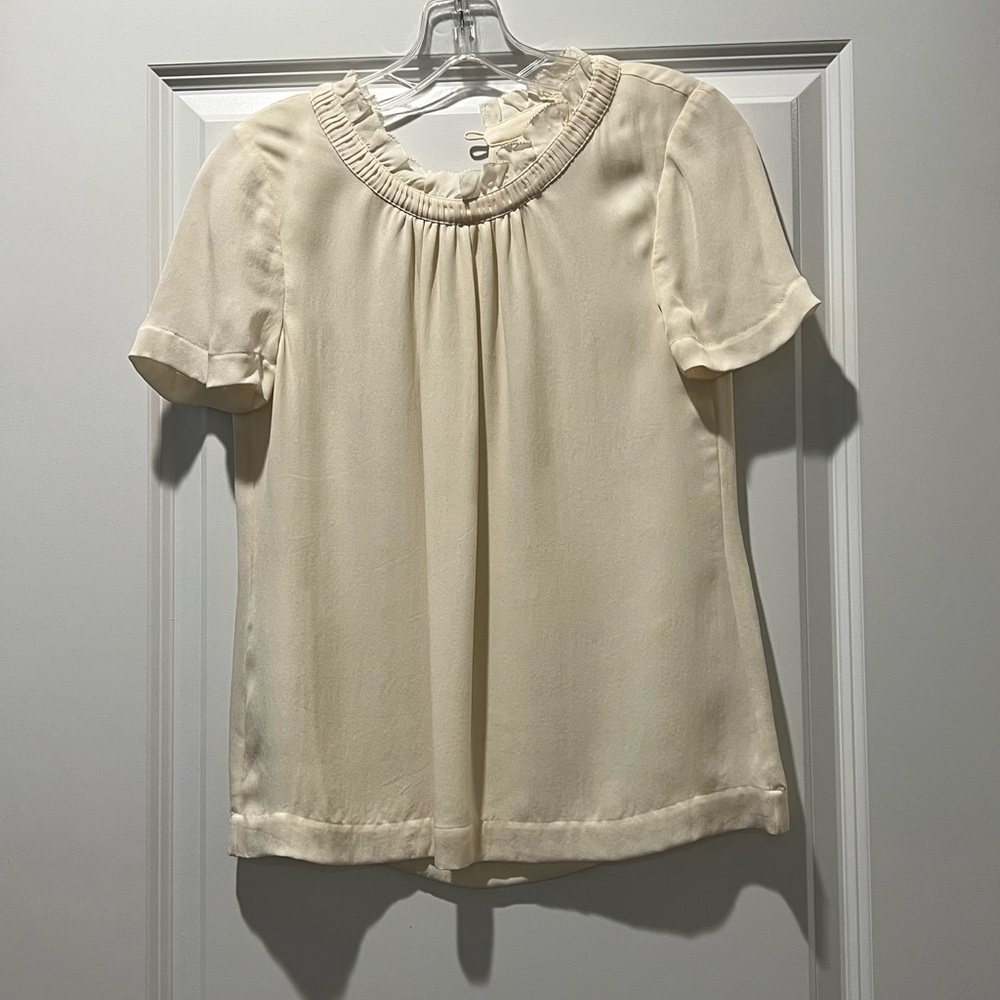 JCrew 100% Silk top - Size 0